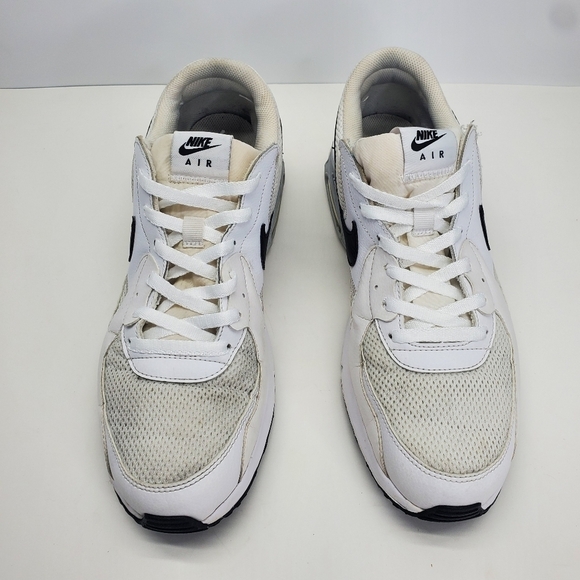 Nike Shoe Men's 12 Air Max Excee Sneakers CD4165-100 White & Black - Picture 14 of 16